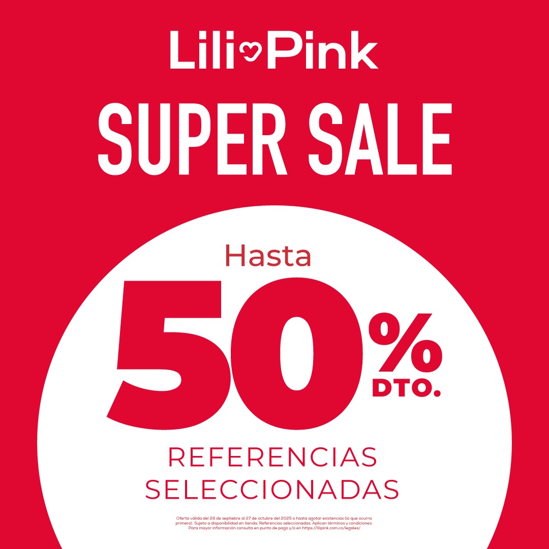 ¡ SUPER SALE HASTA 50% !