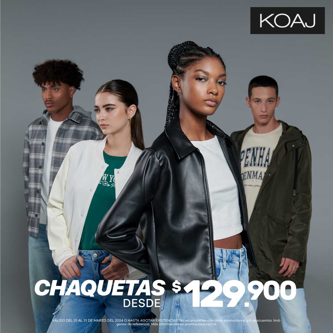 CHAQUETAS DESDE 129.900