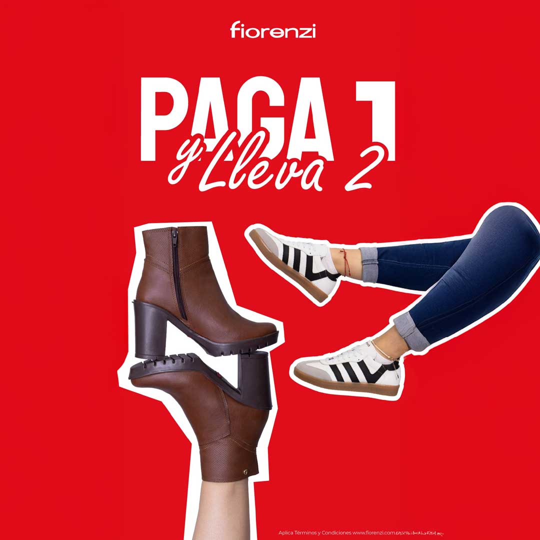 ¡ PAGA 1 Y LLEVA 2 !