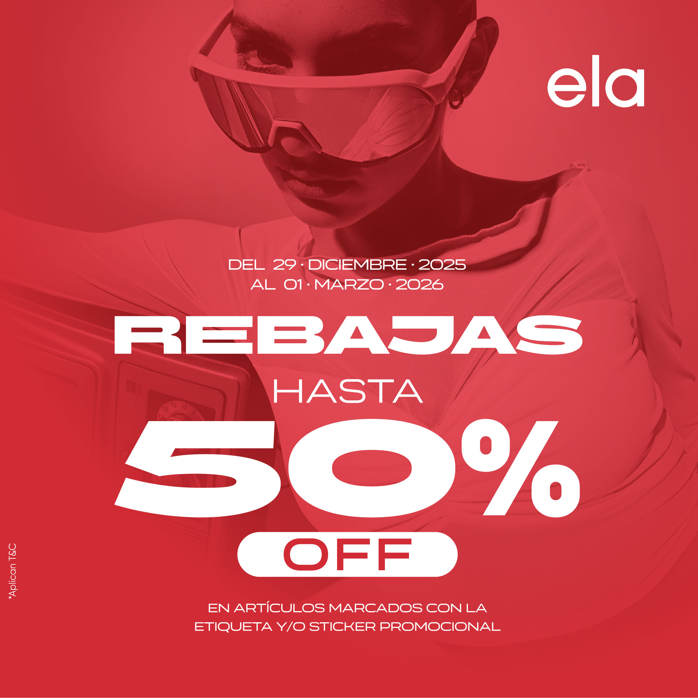 ¡ REBAJAS HASTA EL 50% !