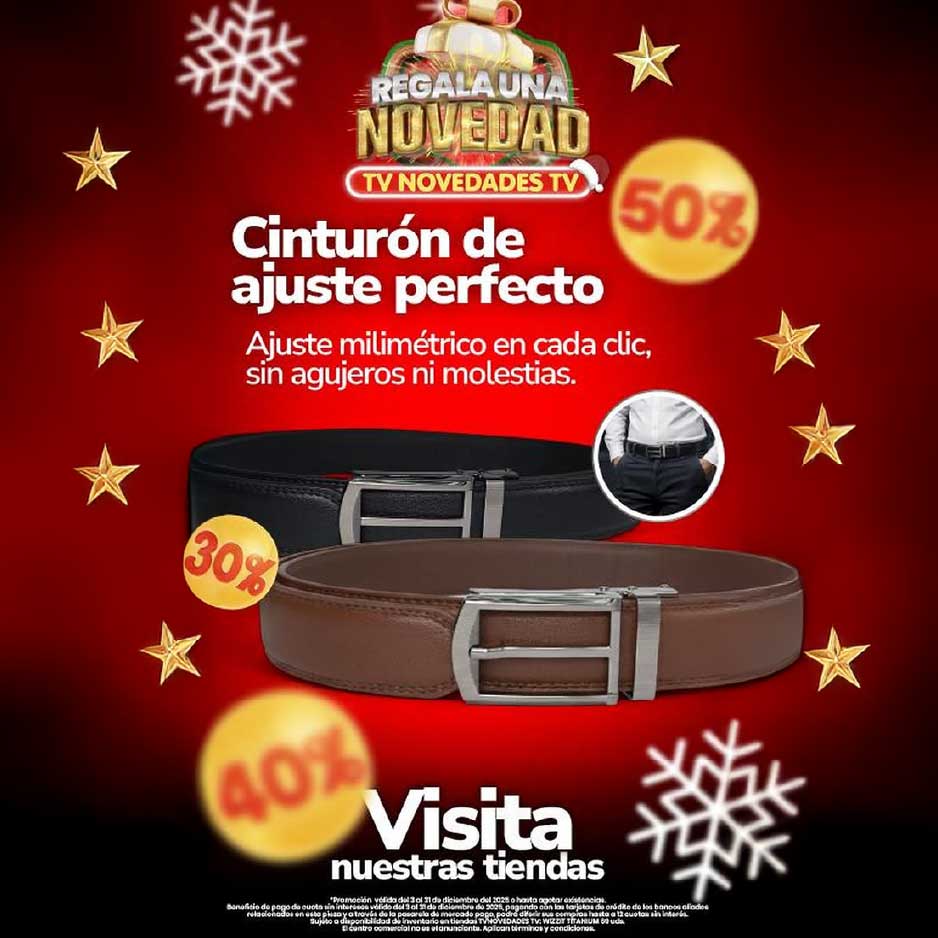 ¡ CINTURÓN DE AJUSTE PERFFECTO !