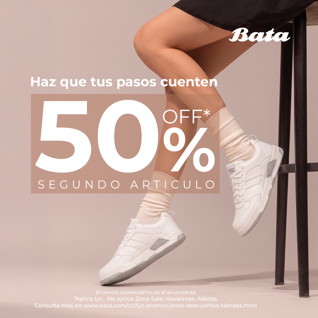 ¡ 50%OFF SEGUNDO ARTICULO !