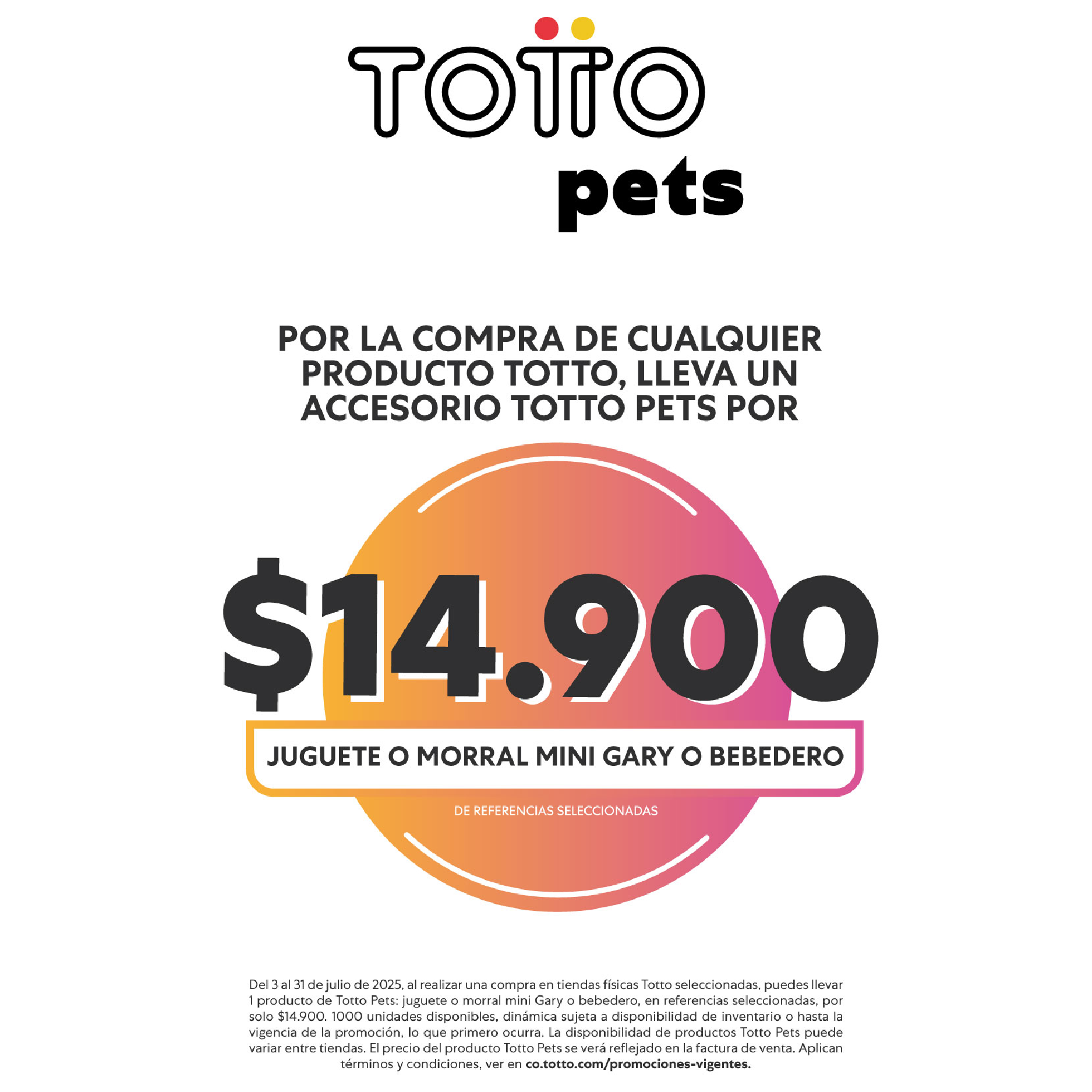 ¡ ACCESORIO PET !