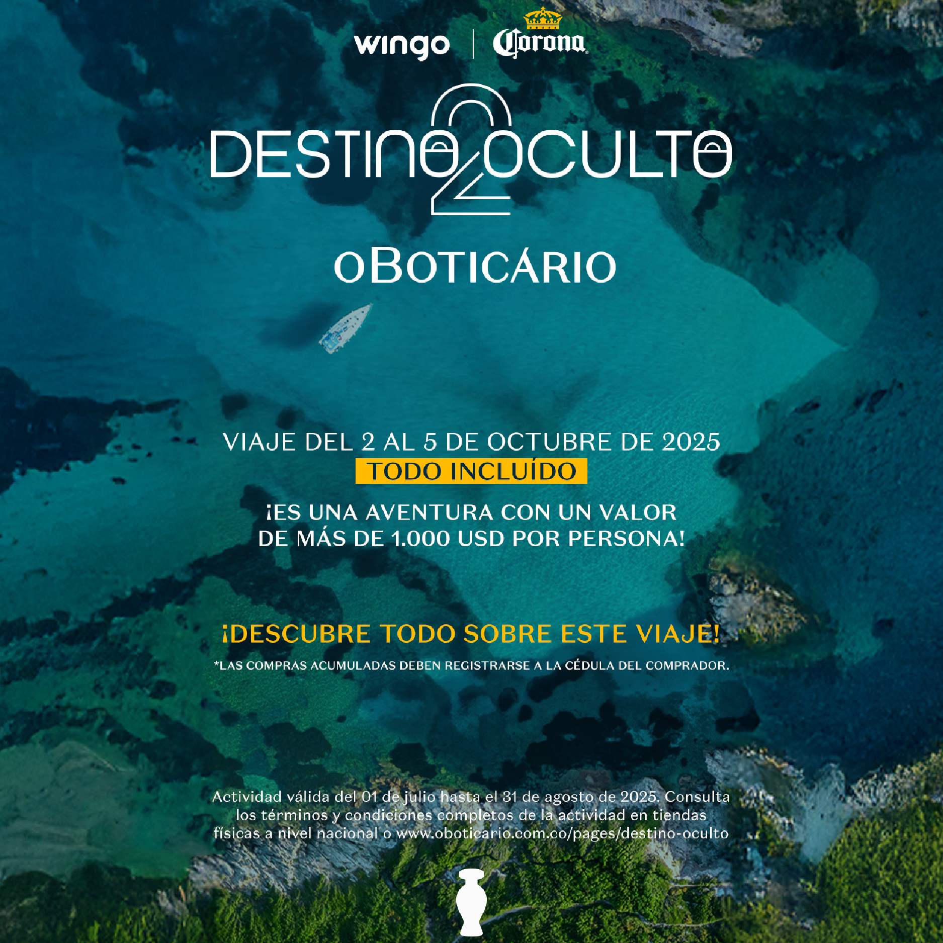 ¡ DESTINO OCULTO !