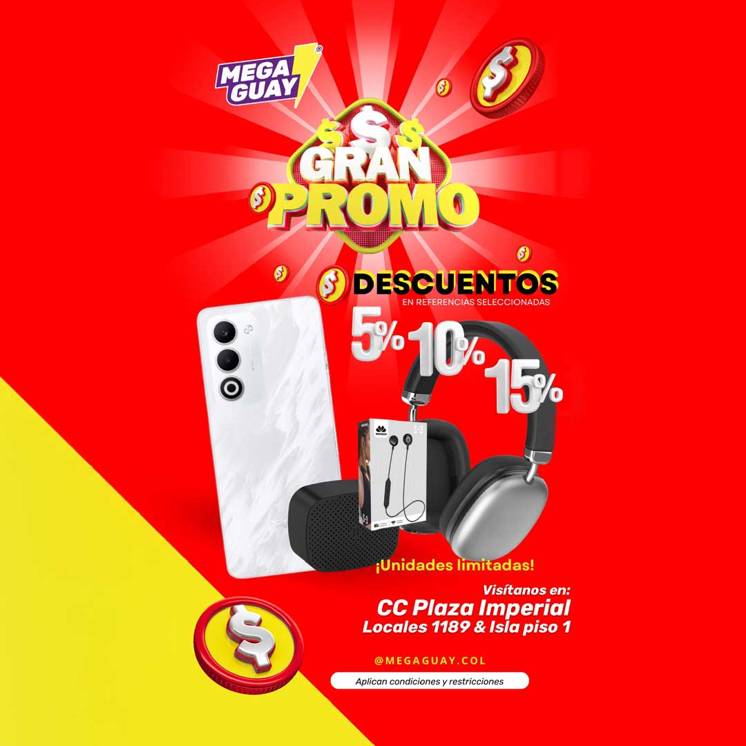 ¡ GRAN PROMO !