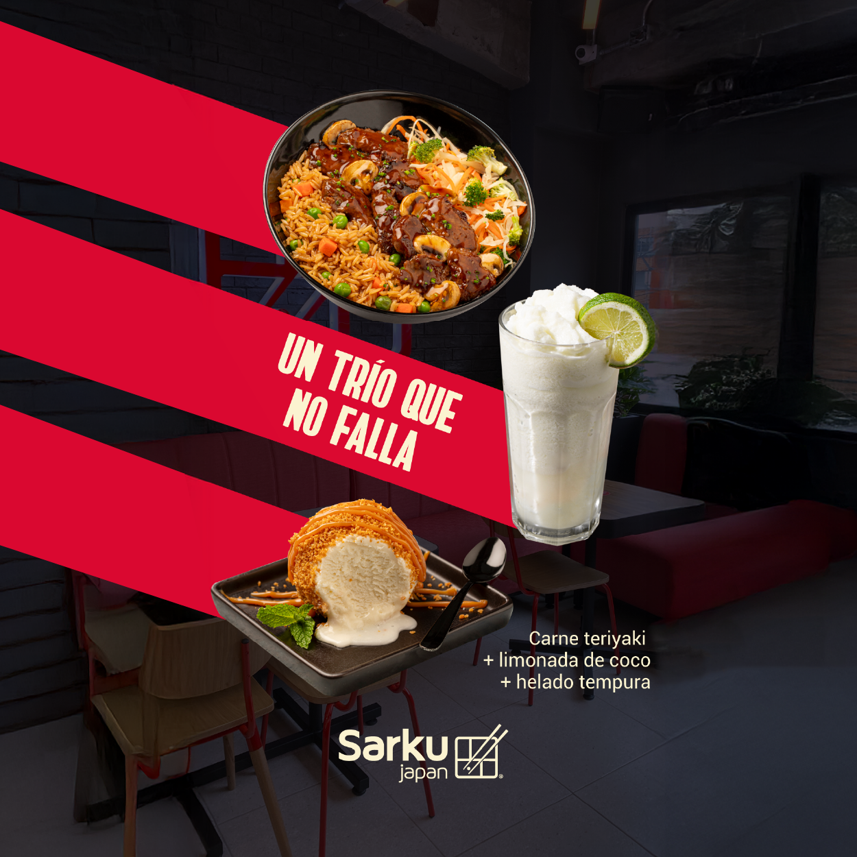 ¡ UN TRÍO QUE NO FALTA !