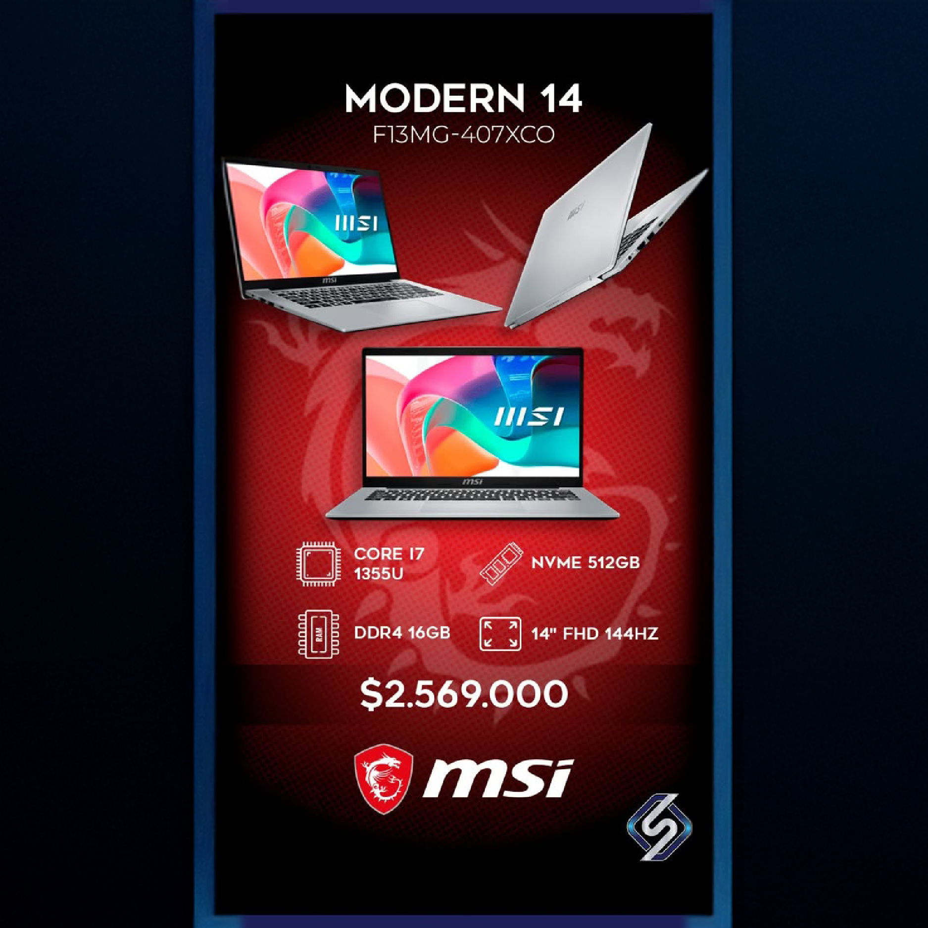 ¡ MODERN 14 MSI !