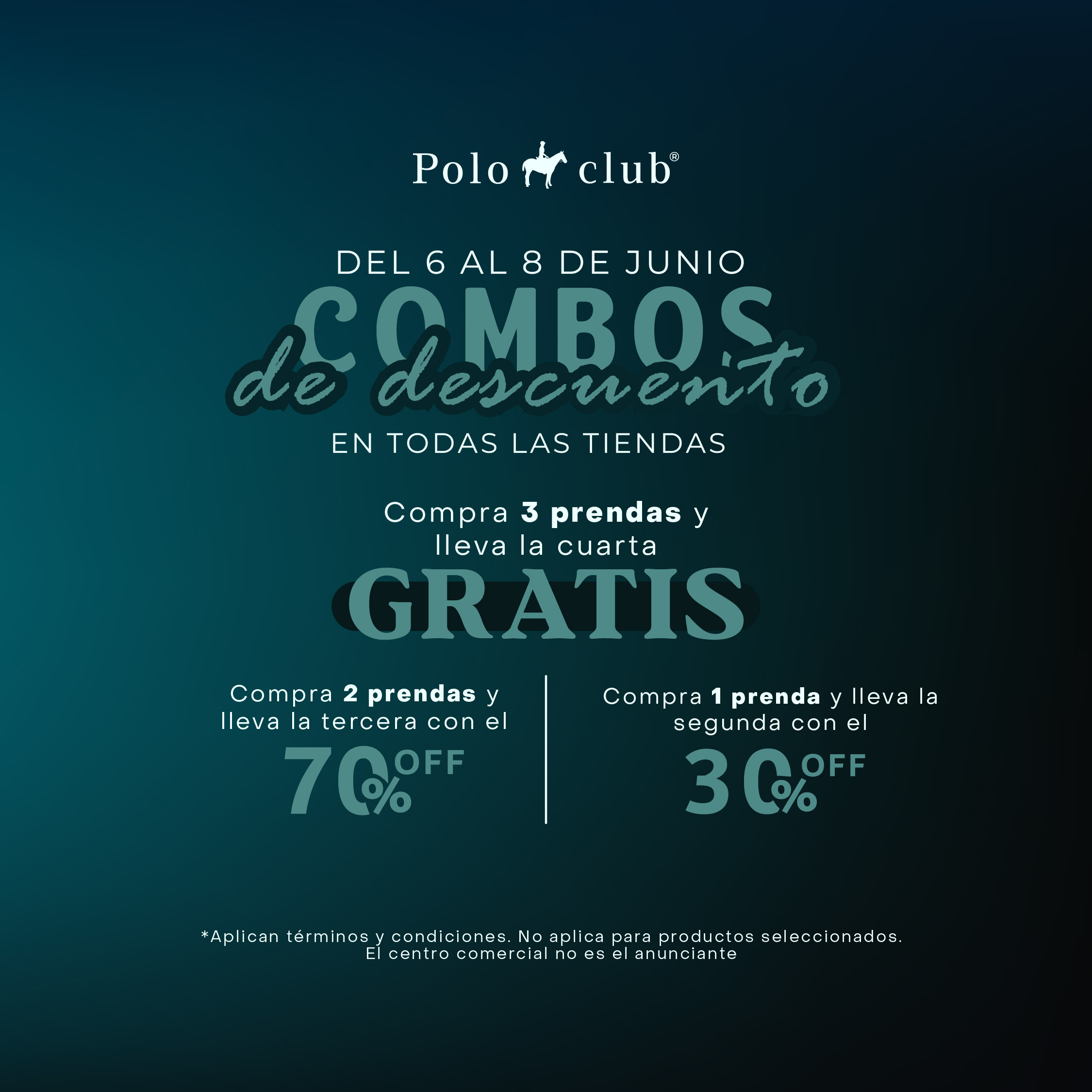 ¡ COMBOS DE DESCUENTOS !