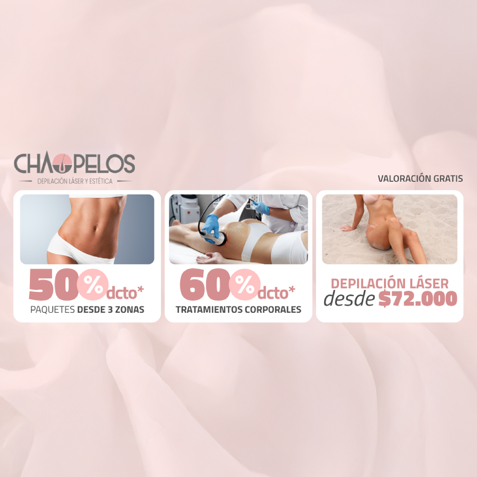 ¡ DEPILACIÓN LÁSER Y ESTÉTICA !