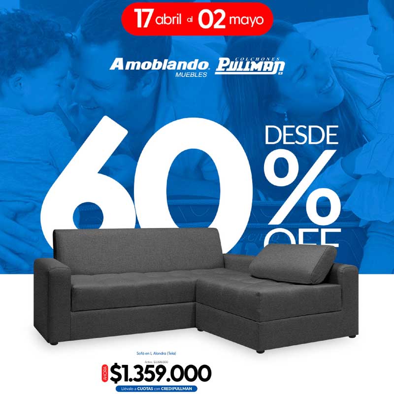 ¡ 60% DE DESCUENTO !