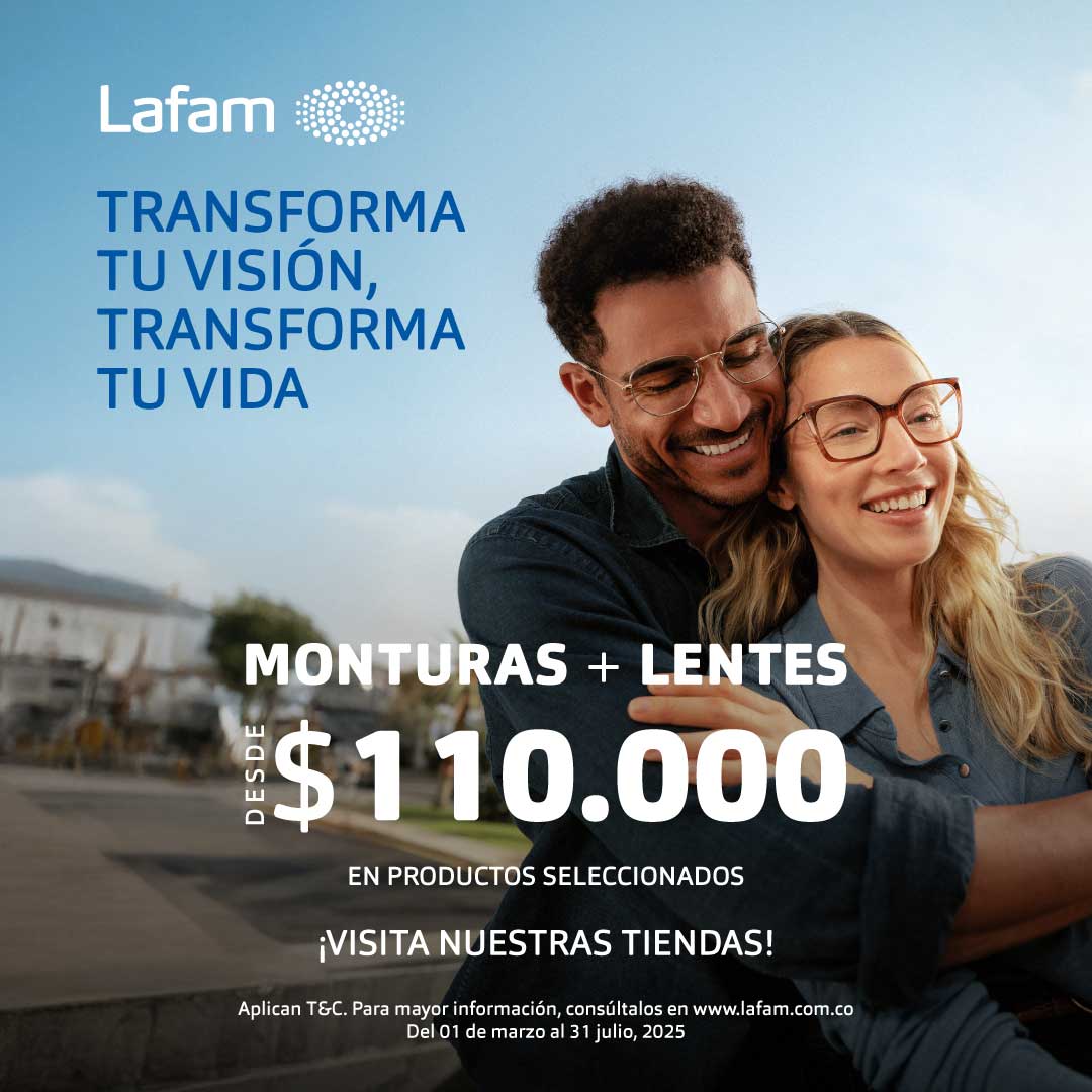 ¡ MONTURAS + LENTES !